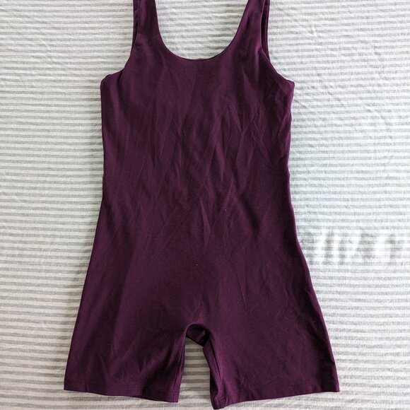 Girlfriend Collective Plum Bike Unitard M - Picture 1 of 3